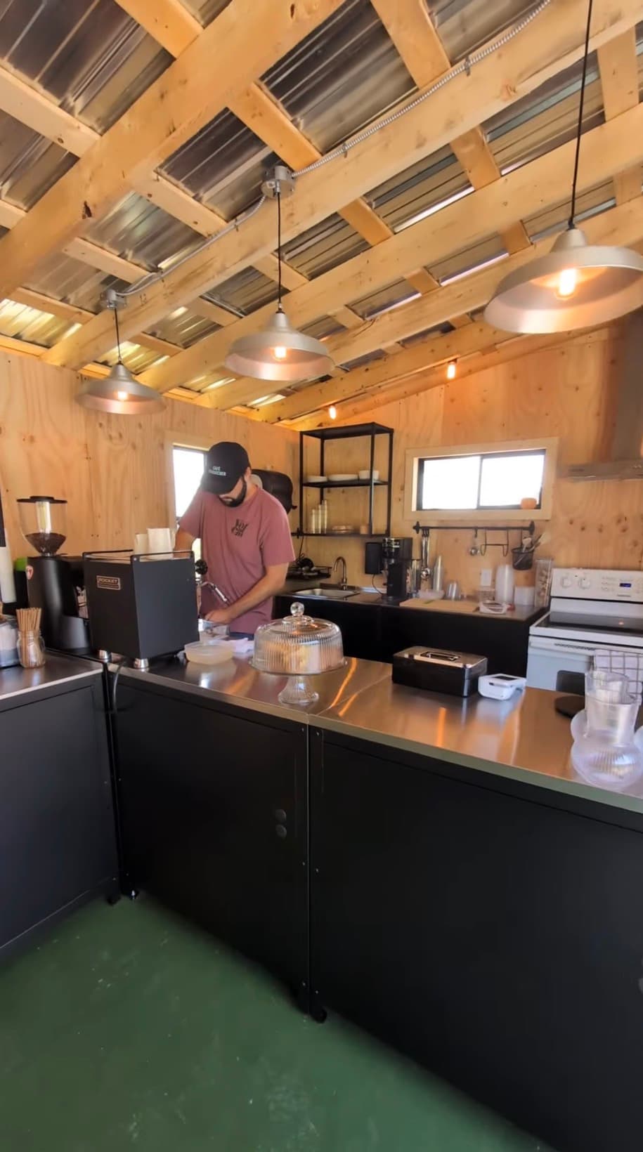 Intérieur du café